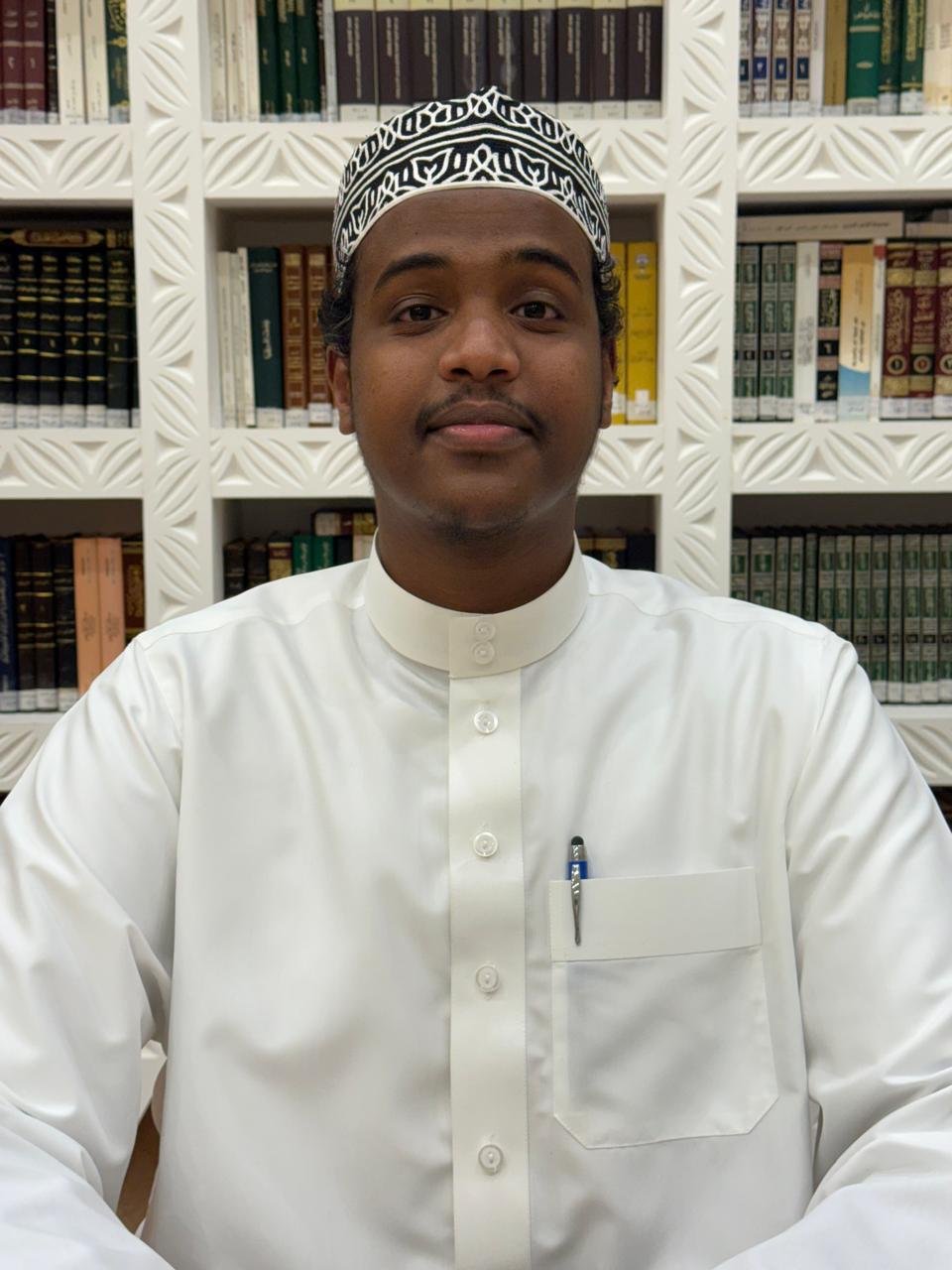 Ibrahim Mohamed Hersi, lead instructor at Ahkam Academy